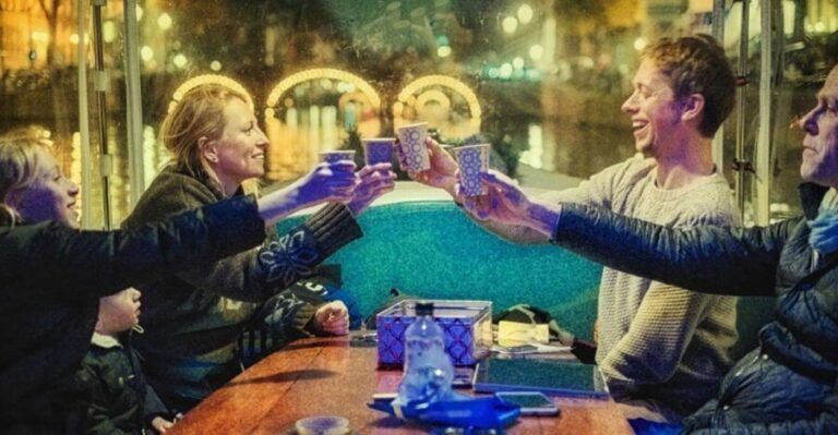 Amsterdam Light Festival Boat Cruise - The Food and Drink Experience