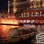 Amsterdam: Light Festival Boat with Unlimited Drinks & Snack - Key Points