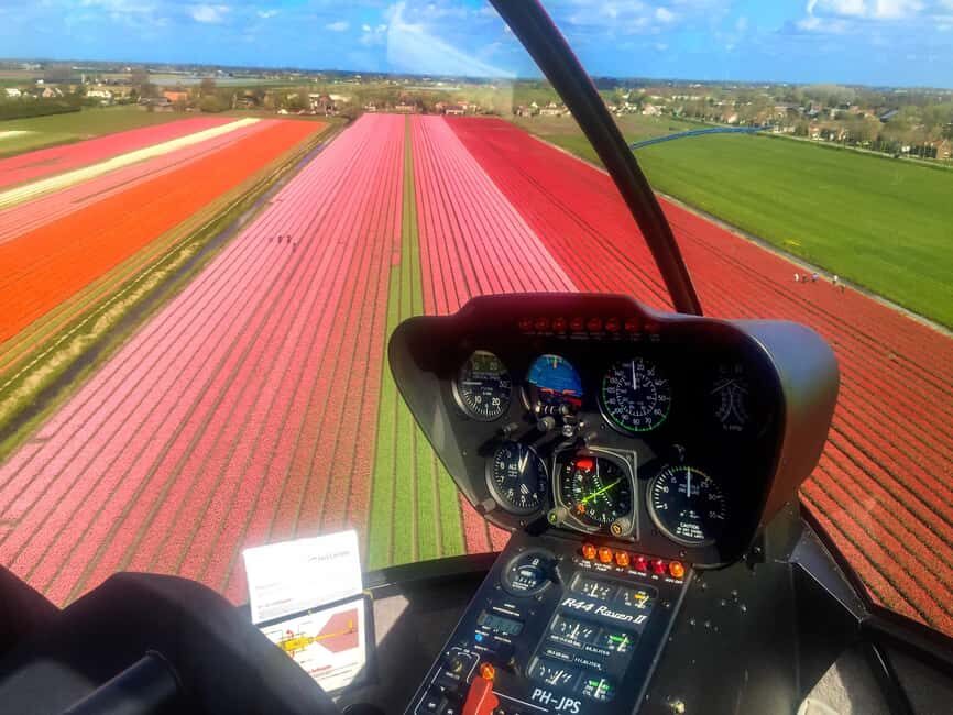 Amsterdam: Private Helicopter Tulip tour from Heliport AMS - Practical Tips for Booking and Enjoying Your Flight