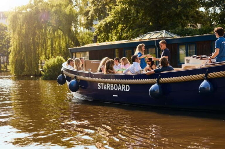 Amsterdam: Spanish Guided Open Boat Cruise with Bar Onboard - Sights and Landmarks You’ll See