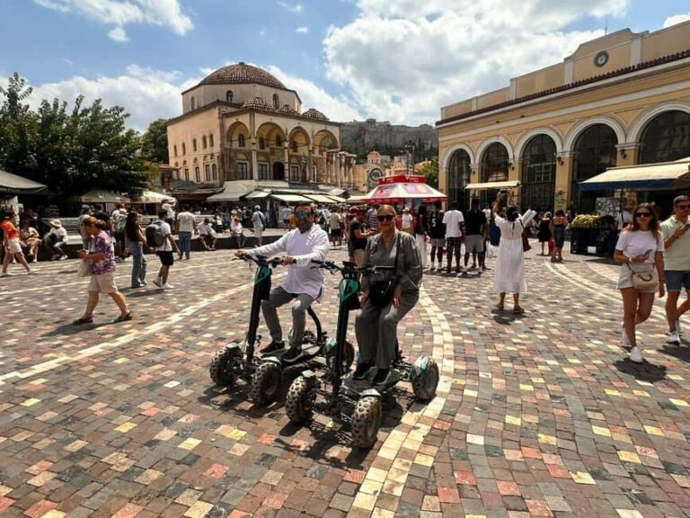 Ancient Athens Electric Four-Wheel Scooter Tour - The Experience in Detail