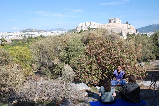 Ancient Greek Meditation & Theta Healing intro at the sacred hill of Acropolis - Why We Think This Tour Stands Out