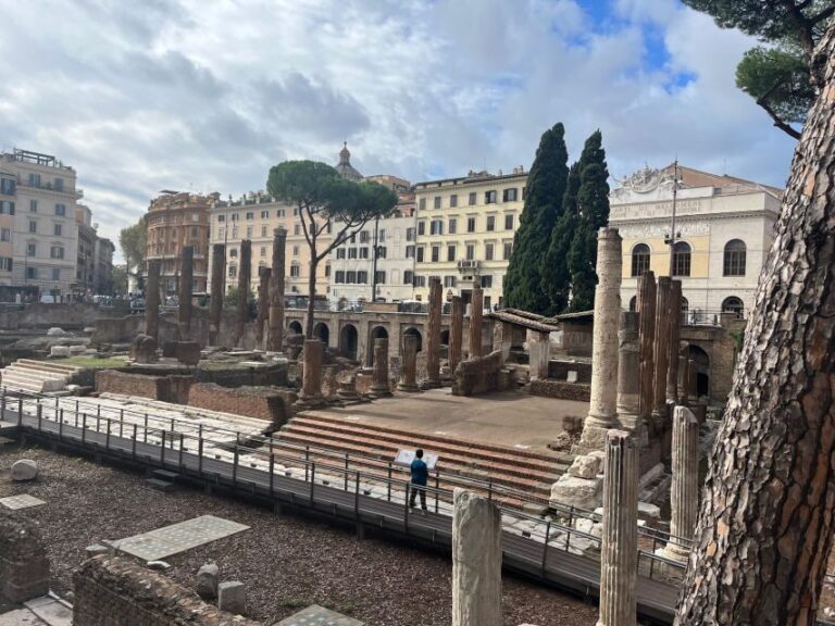 Ancient Rome: Archeological area Largo Argentina - Who Will Love This Experience?