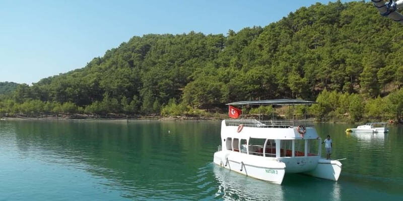 Antalya-Alanya-Side: Green Canyon Boat with Lunch&Transfers - Breakdown of the Itinerary