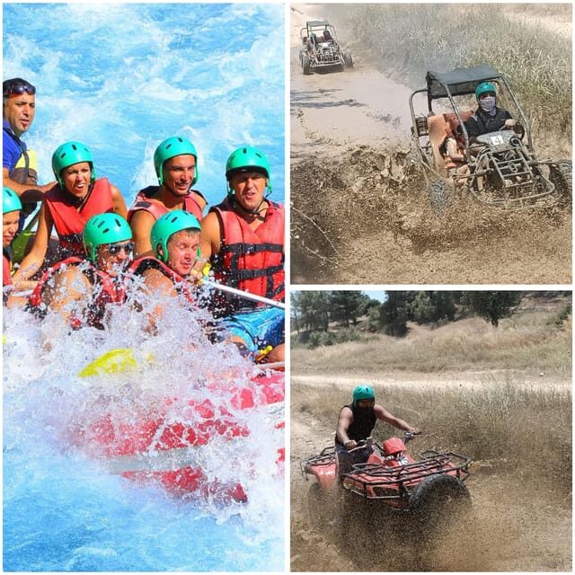 Antalya: Buggy or Quad and Rafting Tour with Lunch - What’s Included & What’s Not