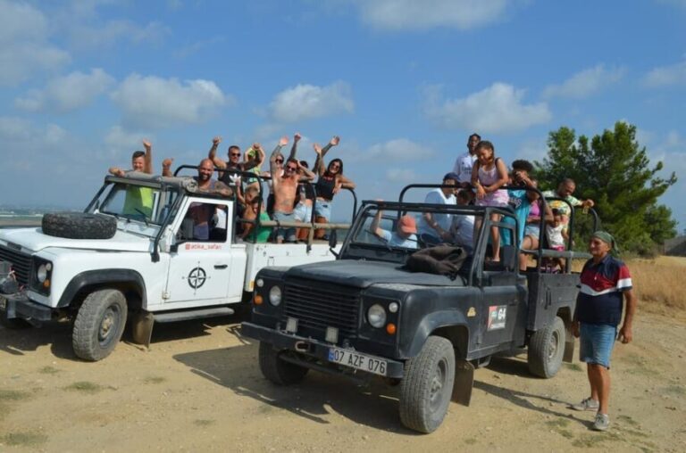 Antalya elale Ziyaretli Jeep Safari Turu - Pricing and Value