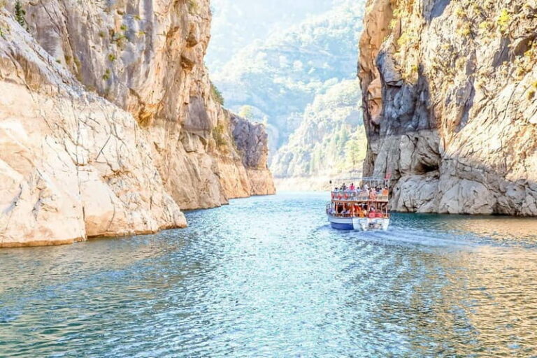 Antalya: Green Canyon Boat Trip w/Lunch near Green Lake - The Experience from Reviews