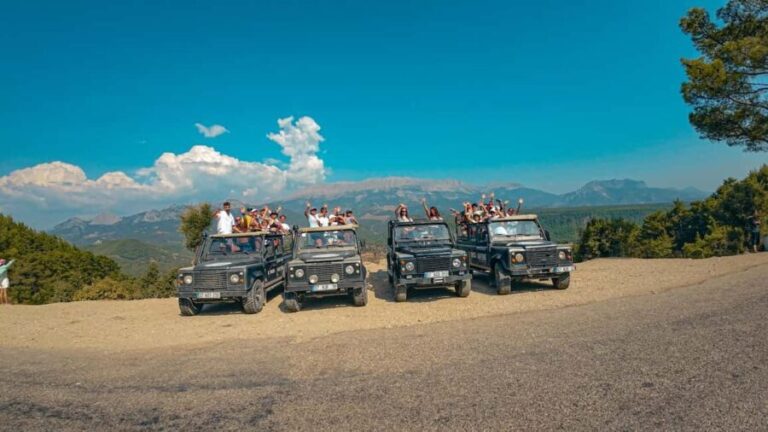 Antalya Outdoor Adventure: Rafting, Jeep & Quad w/Lunch - The Itinerary Breakdown