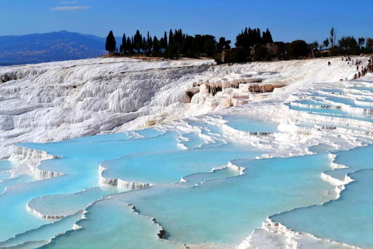 Antalya: Pamukkale Tour with Hot Air Balloon and Lunch - Exploring the Pamukkale Hot Air Balloon and Terrain
