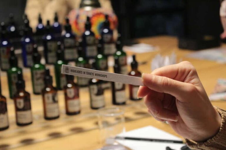 Antalya: Perfume Workshop with Secret Recipe +90 Essences - The Creation Process