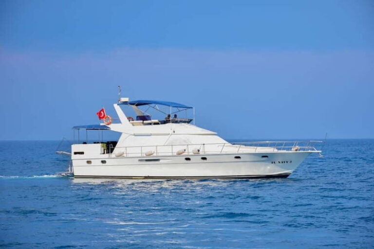Antalya : Private Yacht Rental with Captain/Meal included - Practicalities and Considerations