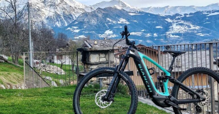 Aosta: E-bike full suspension day rental - The Bikes: Comfort and Capability