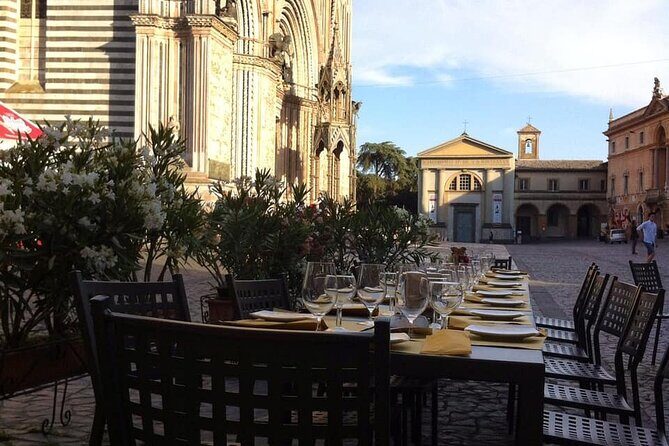 Aperitif in front of the Duomo and Orvieto Underground Caves tour - The Experience for Different Types of Travelers