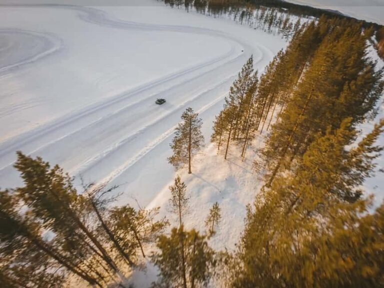 Arvidsjaur: 1H - Ice Karting Arctic Drift Experience - The Track and Scenery