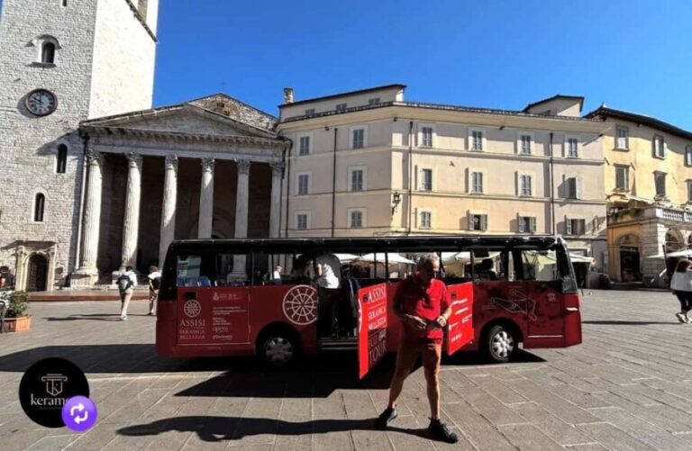 Assisi: Hop on Hop off at the Roman Forum, Municipal Art Gallery, Rocca Maggiore - The Museums and Cultural Sites