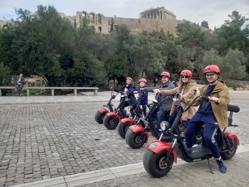 Athens: Acropolis Parthenon Guided Scooter Tour - Exploring the Landmarks