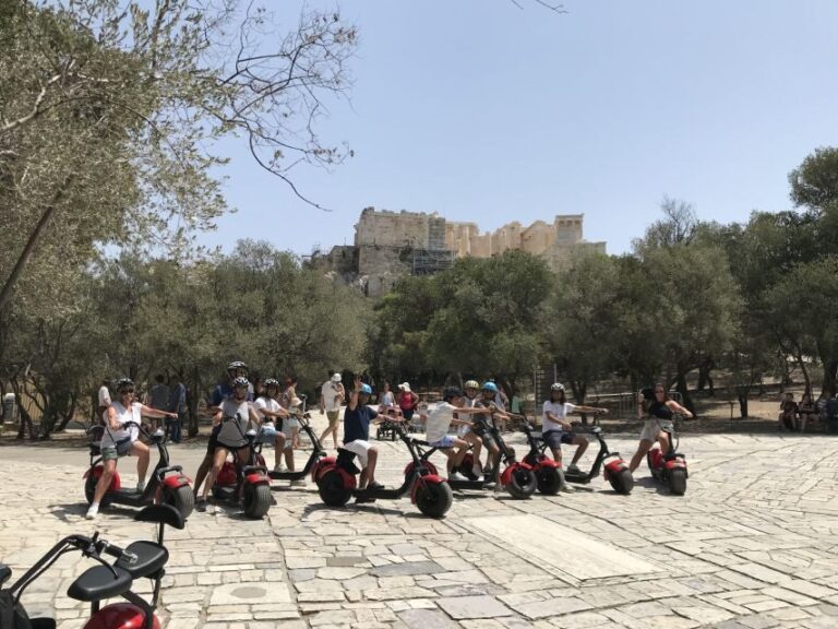 Athens: Award-Winning Acropolis Guided e-Scooter Tour - What You Can Expect: A Step-by-Step Breakdown