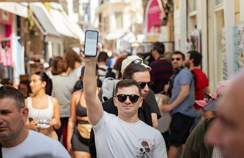 Athens: Custom tours inside an AI powered mobile app - A detailed look at the itinerary and experience