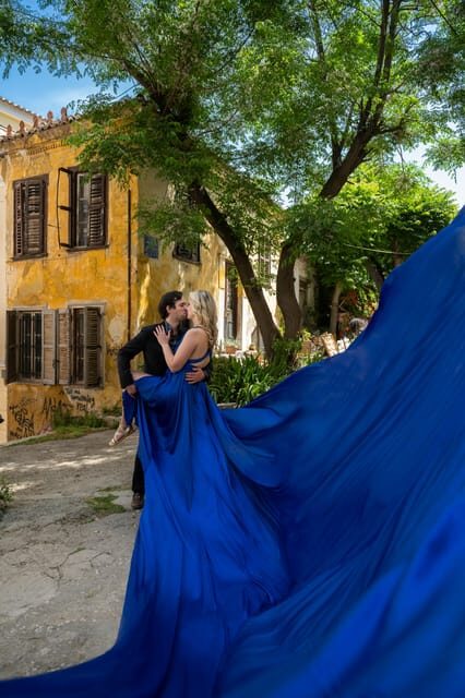 Athens Flying Dress Photoshoot - Why This Photoshoot Stands Out