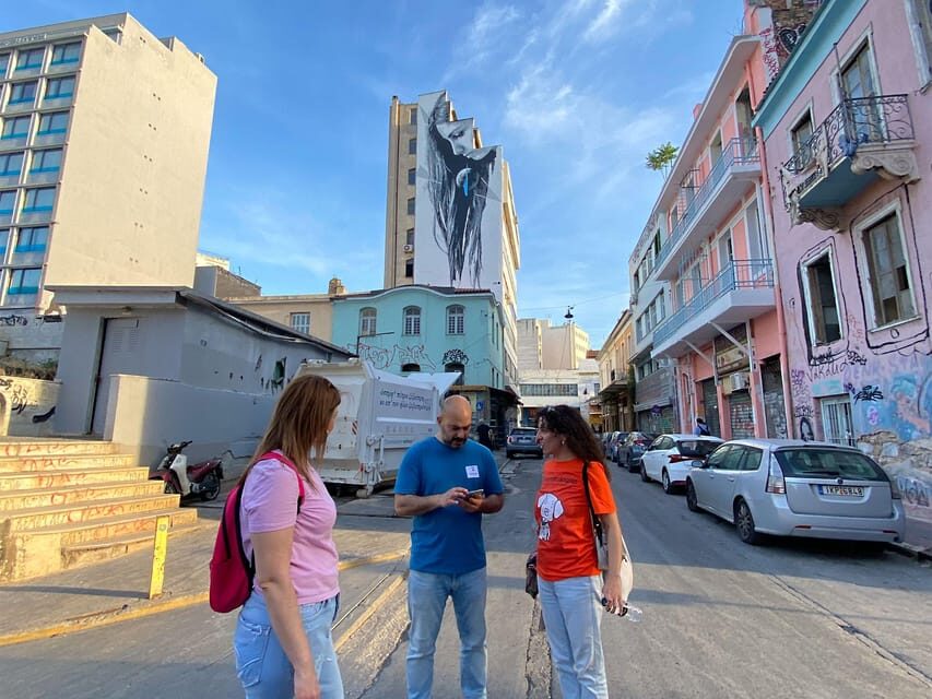 Athens: Private Street Art Treasure Hunt with Food Stops - What Is Included and What Not