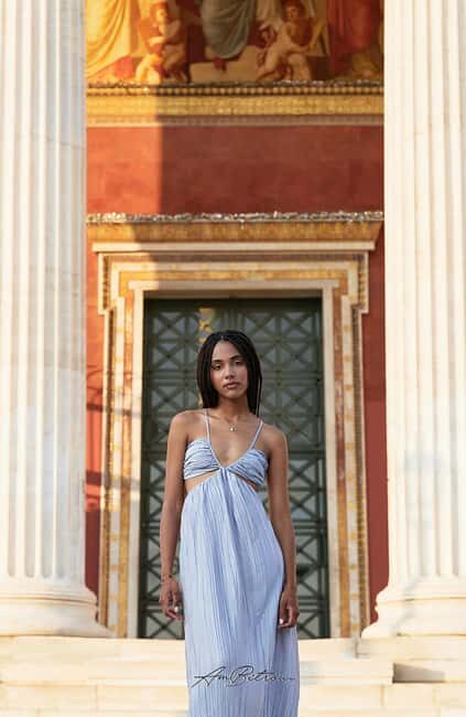 Athens Riviera Photoshoot with Optional Flying Dress Rental - The Experience Breakdown
