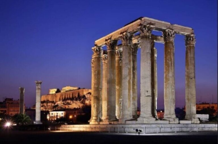 Athens: Temple of Olympian Zeus Entrance Ticket - Key Points