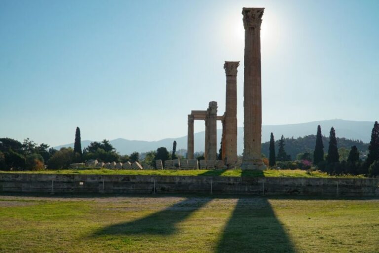 Athens: Temple of Olympian Zeus Ticket and Audio Tour - The Experience From a Visitors Perspective