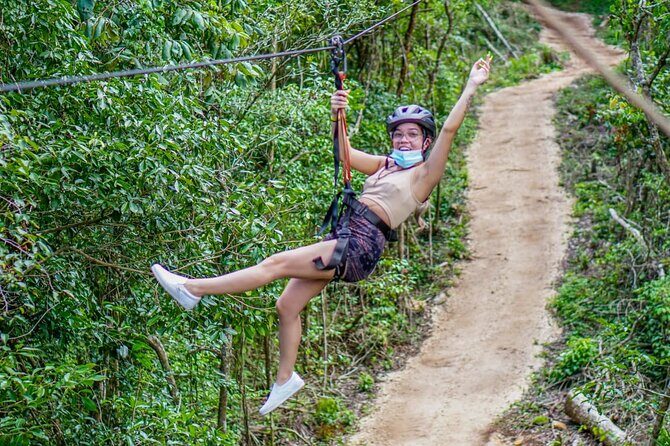 ATV drive experience ziplines and a real Mayan cenote for the best price - The Thrills Start Here: ATV Driving and Jungle Exploration