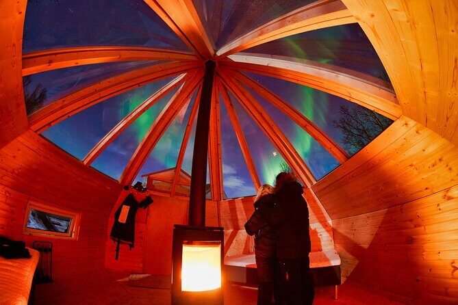 Aurora Crystal Lavvo Overnight stay with snowmobile trip - The Itinerary in Detail