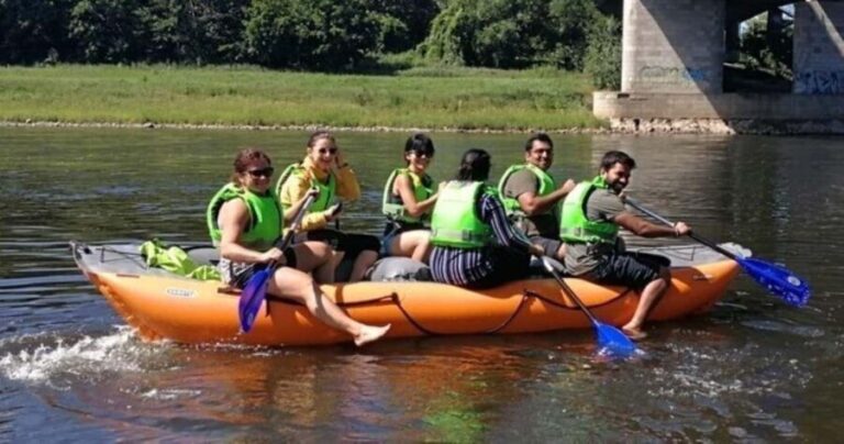 Bad Schandau: Bike and Raft Tour to Dín - The Details of the Itinerary