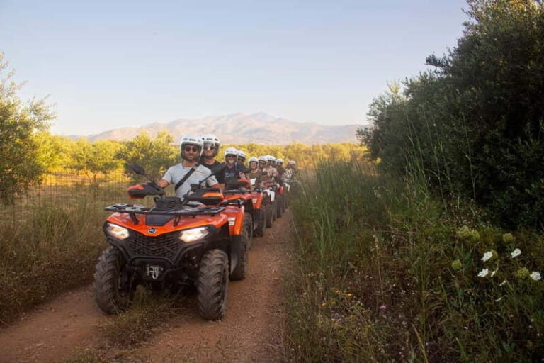 Bali Rethymno Panormo half day quad safari adventure - The Experience for Participants