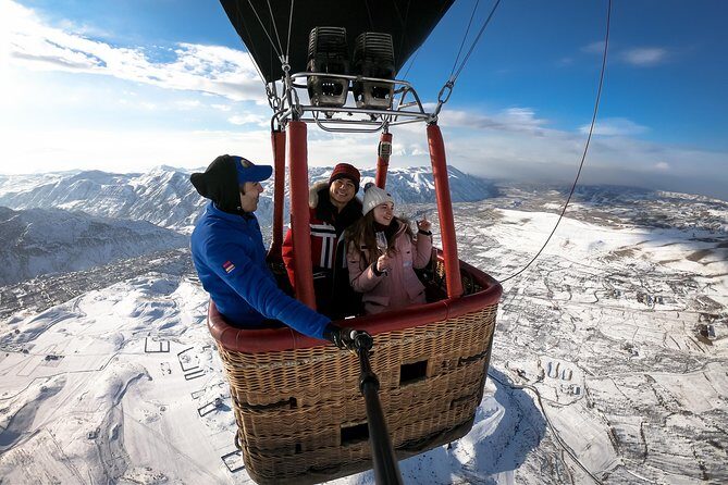 Balloon ride Skyball - The Flight Itself: Views and Atmosphere
