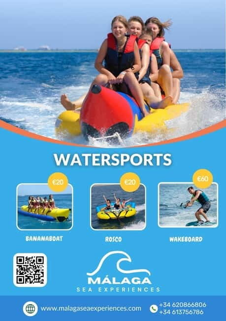 Banana boat in Malaga city, Playa del Palo - What Is the Experience Really Like?