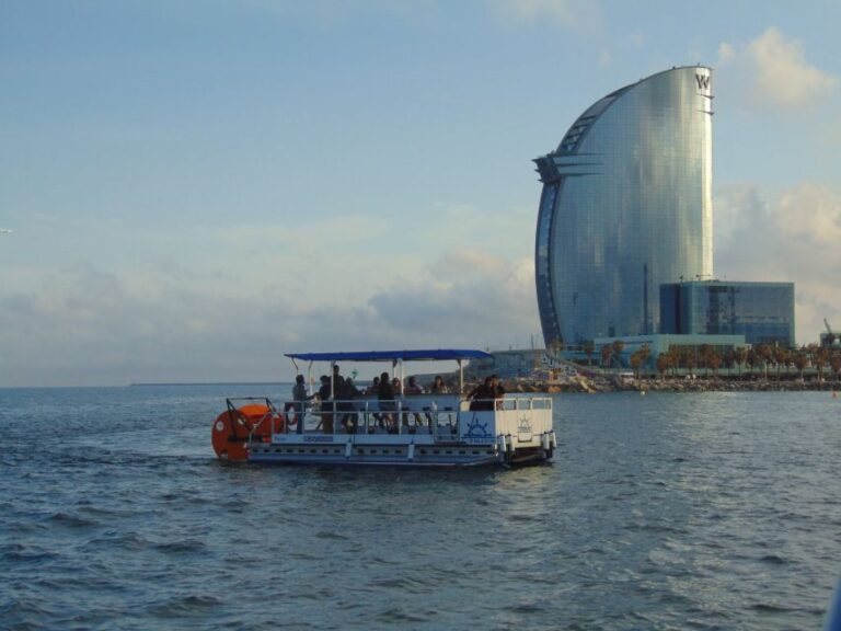Barcelona: 1.5-Hour Private Scenic Pedal Boat Tour - What to Expect at the Meeting Point