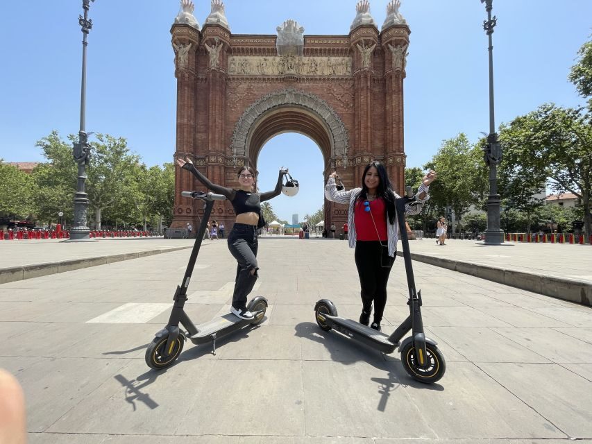 Barcelona: 2-Hour e-Scooter Tour - What to Expect at Each Stop