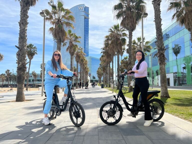 Barcelona: 3-Hour Montjuic Mountain E-Bike Guided Tour - What You’ll See and Experience