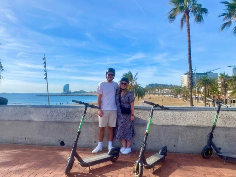 Barcelona: E-Scooter Gaudí & the Sea Tour - Real-World Insights and Experiences