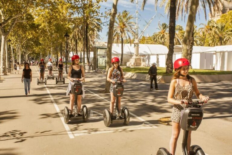Barcelona Guided Segway Tour - The Itinerary in Detail