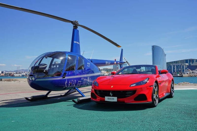 Barcelona: Helicopter and Supercar Driving Experience - The Itinerary in Detail