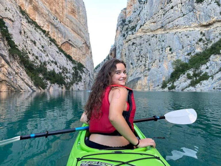 Barcelona: Kayak rental in the Mont-rebei gorge - The Value of This Adventure