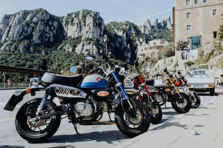 Barcelona: Montserrat Honda Monkey Tour with Pickup - Discovering Montserrat: Scenic and Spiritual Highlights