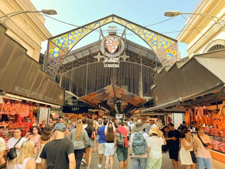 Barcelona Paella Class, Boqueria Tour, Mother-Daughter Chefs - The Sangria Workshop