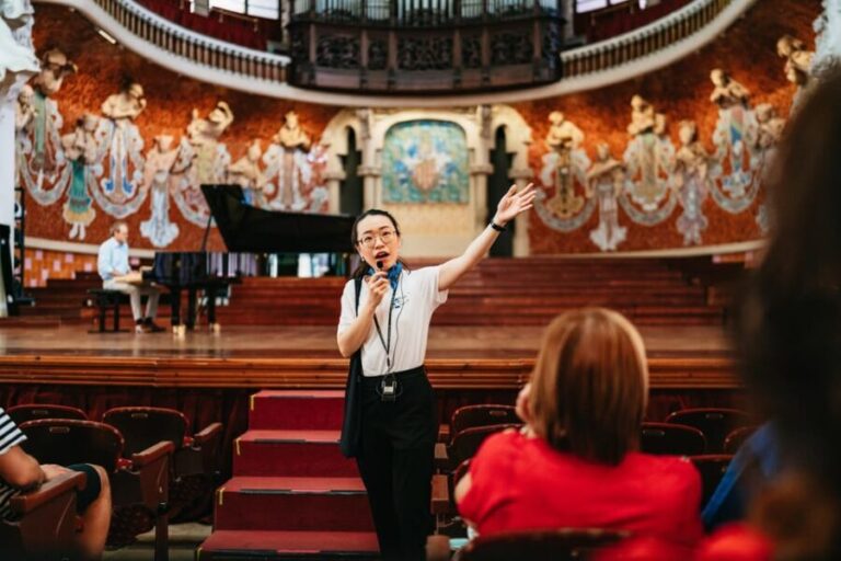 Barcelona: Palau de la Música Guided Tour - What to Expect During the Tour