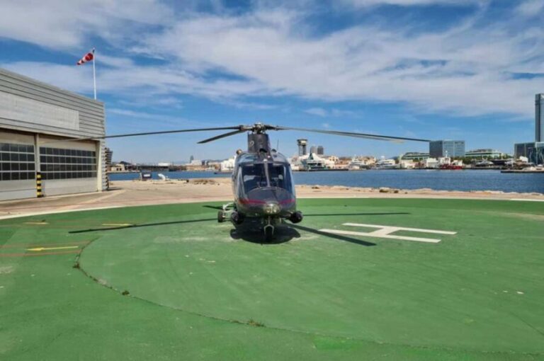 Barcelona: Panoramic Helicopter Flight - The Flight Itself: Details and Highlights