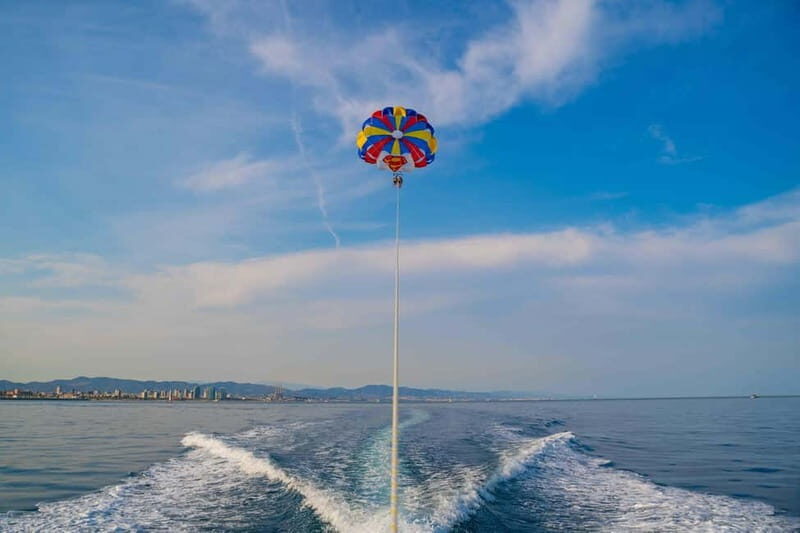 Barcelona: Parasailing magic flight and views above the sea - The itinerary broken down