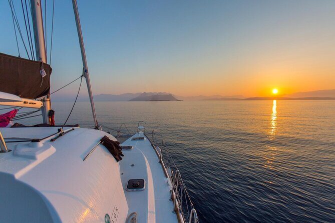 Barcelona Sunset Sailing with Wine and Tapas - The Catamaran and What to Expect