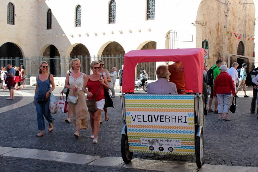 Bari: Old Town Guided Eco-Friendly Rickshaw Tour - The Value of the Experience