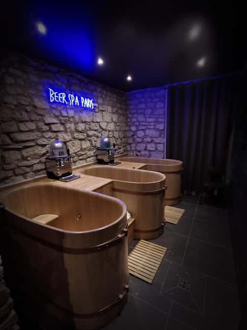 BEER SPA PARIS: Experience a beer spa - How Long and How Much?