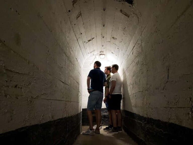 Belgrade: Underground Tour with Riverside Sparkling Wine - The Itinerary in Detail: How the Day Unfolds