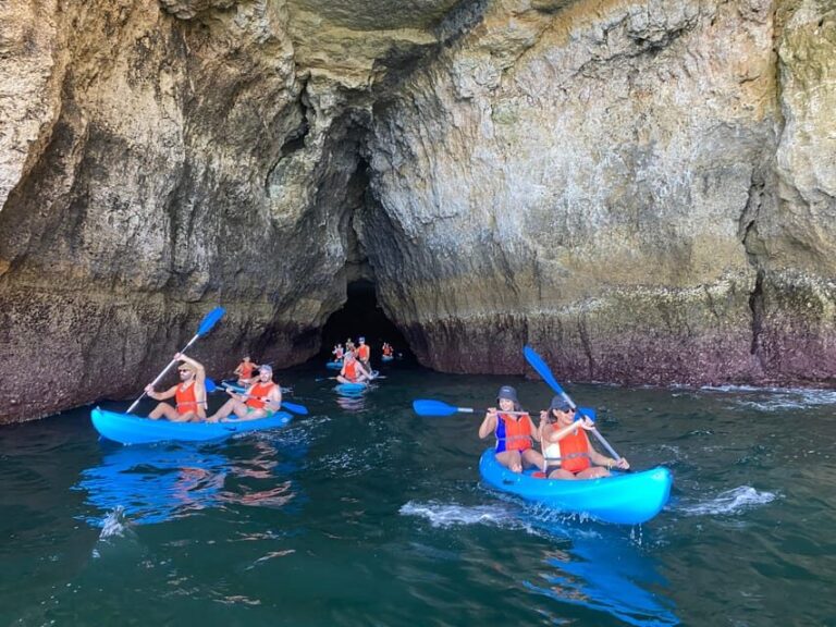 Benagil Beach: Kayak to Benagil caves with Sunrise option - What’s Included and What to Bring
